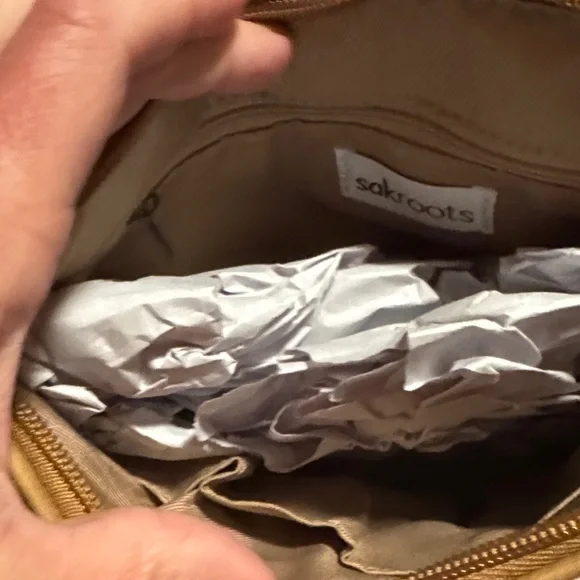 Sakroots Colorful Striped Crossbody Bag NWT - Picture 3 of 6